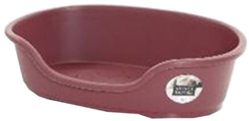 Karlie Haustierkorb Domus L: 50 cm B: 38 cm H: 20 cm rot 50 cm Innenfläche