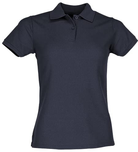 Fruit of The Loom Womens Lady Fit 65/35 Short Sleeve Polo Shirt (XS) (Deep Navy)