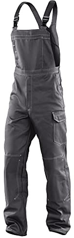 Kübler Arbeits - Latzhose Organiq, 1 Stück, 64, anthrazit, 32481414-97-64