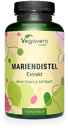 Chardon Marie | Extrait 35 000 mg/jour | Avec 80% Silymarine + 30% Silybine | Sans Additifs | Dépuratif Foie Naturel + Digestion | 120 Gélules | VEGAN | Vegavero®