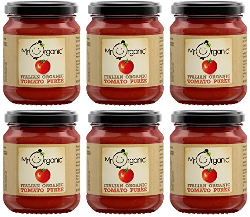 Mr Organic Lot de 6 pots concentrés pour tomates Org 200 g