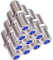 10 Stück Original Cabelcon F-Verbinder Buchse/Buchse F-81-HQ-1 NiTin