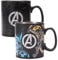 Marvel - Heat Change Mugs - Marvel Avengers Heat Changing Mug - Team