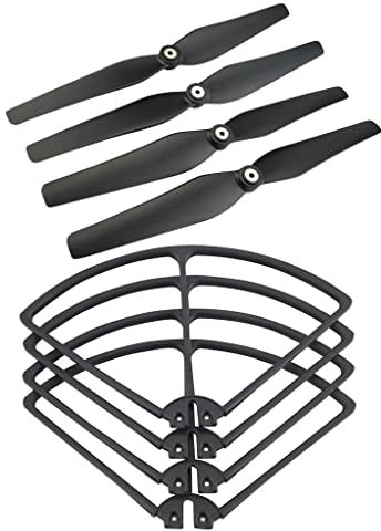 Sharplace RC Quadcopter Propeller Ersatzteil Kits für X8C X8W X8G X8HW X8HC, Schwarz
