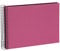 goldbuch 20908 Spiralalbum Bella Vista, Foto Album 24x 17cm, Fotoalbum mit 40 schwarze Seiten, Erinnerungsalbum aus Leinen, Fotobuch für Bilder und Fotos zum Einkleben, Fuchsia