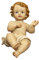 Gesù Bambino Bambinello in resina cm.11,5 by Paben