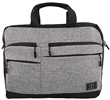TNB NBWILDGR17 Maletín para Ordenador portátil de 17 Pulgadas, Negro/Gris
