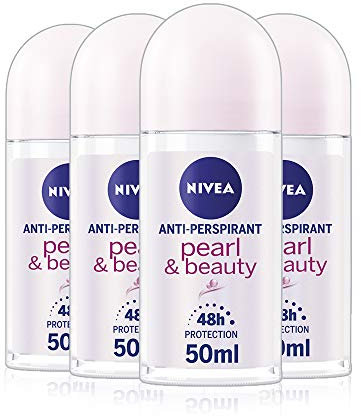 NIVEA Deo Pearl & Beauty Roll On Pack of 4