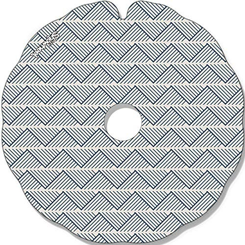 Flasque: Protège-Rayons Fauteuil Roulant (Paire) pour Main Courante de 51,51 à 52,50 cm de Diam. Extérieur, Fixation Plate - Tresses et lignes