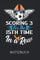 Scoring 3 15th Time In A Row Soccer für Fußballer Notizbuch: Fußball Liebhaber | Notizheft | Schreibheft | Tagebuch |