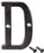 sourcing map House Letter, 3 Inch Cast Iron Letter D for Home Hotel Mailbox Address Sign
