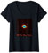Damen M57 The Ring Nebula Messier Objekt 57 Space Astronomie T-Shirt mit V-Ausschnitt