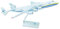 Antonov AN-225 Mriya - Model Plane in 1/200 scale - 42cm length - With Stand and Gift Box - Push Together in Seconds, Worlds Largest Aircrafft
