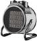PUR LINE | Calefactor Industrial Cerámico 3000W Termostato Ajustable - Calefactor Industrial Suelo Tecnología Ultra Silenciosa y Bajo Consumo Diseño Retro en Gris