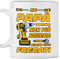 Tazza Mug Ceramica Papà - Idea Compleanno Se Non Può Aggiustarlo Nessuno Può Farlo - Regalo per Festa del Papà e Natale