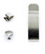 Brio Lot de 6 Pinces sous-Verre Larges Acier 20 mm - Fixation - Accroche - pour Dos Cadre Photo - Tableau - Encadrement - Décoration - Fabriqué en France