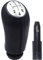 OBEST Auto Schaltknauf Schalthebel, 5 Gang Schaltknauf für RENAULT Clio 2 3 2005-09, Clio 4 2012-19, Megane 2, Laguna 2 2003-09, kangoo, Scenic 2