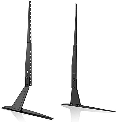 TV-Rack-Ständer, Wandhalterung, universeller TV-Sockelständer für 27–65 Zoll LED-LCD- und Plasma-Flachfernseher, TV-Halterung