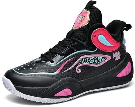 Ucilxi High-Top Basketballschuhe für Herren und Damen, Atmungsaktive Sportschuhe mit rutschfester Gummisohle, Modische Turnschuhe für Training und Freizeit