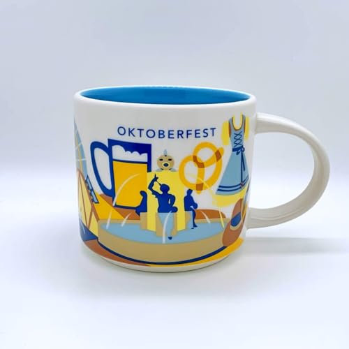 STARBUCKS Oktoberfest 2023 - Tazza da caffè You Are Here Collection Coffee Mug