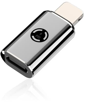 ARCELI USB-C Adapter, 27W Buchse auf Stecker für PD Schnellladung und Datenübertragung, Kompatibel Mit I-Phone, Mac-Book und Anderen Typ C Geräten