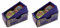 RSGM Natural Nag Champa Solid Perfume in Mini Brass Jar 4gm (Pack of 2)