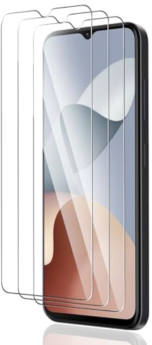 Teenrpov 3 Pezzi Vetro Temperato per ZTE Blade A73, ZTE Blade A73 Pellicola Protettiva Anti-Graffio [ 9H/ HD/senza bolle] Vetro Temperato per ZTE Blade A73