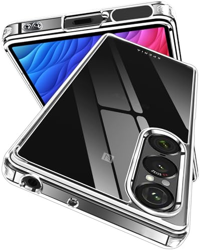 Crystal Clear Hülle für Sony Xperia 1 VII, Stoßfeste Kratzfeste Schutzhülle Transparent Case Dünne Handyhülle Sony Xperia 1 VII – Durchsichtig