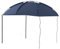 Outsunny Tragbare Markise mit verstellbarem Gestänge und Transporttasche, Polyester, Stahl und Glasfaser-Automarkise, 290x278x230-260 cm, Blau