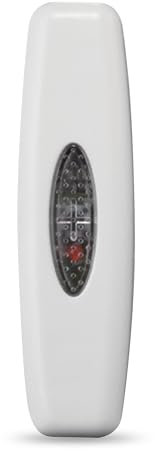 HALOTEC Interruptor Regulador de luz | Potenciometro bombillas led | Luz Regulable entre 4-25W | Dimmer para lámparas | Atenuador de Intensidad para Luces LED | Fabricado en Italia | Color Blanco