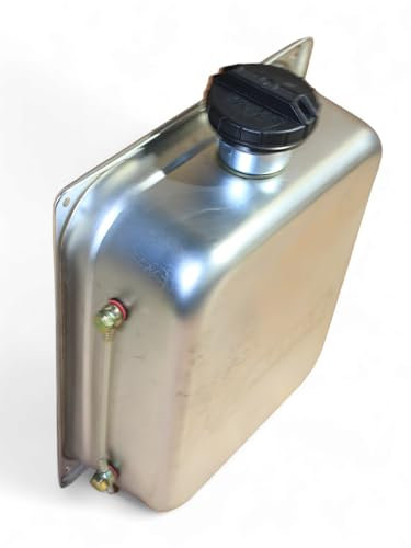 Kraftstofftank f. Standheizungen, Edelstahl, 8L