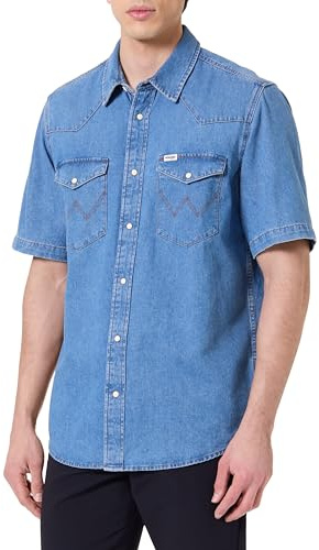 Wrangler Herren Hemd Regular Passform