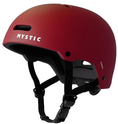 Mystic Watersports - Surf KiteSurf & Windsurfing Vandal Helmet - Red - Unisex - CE and UKCA approved