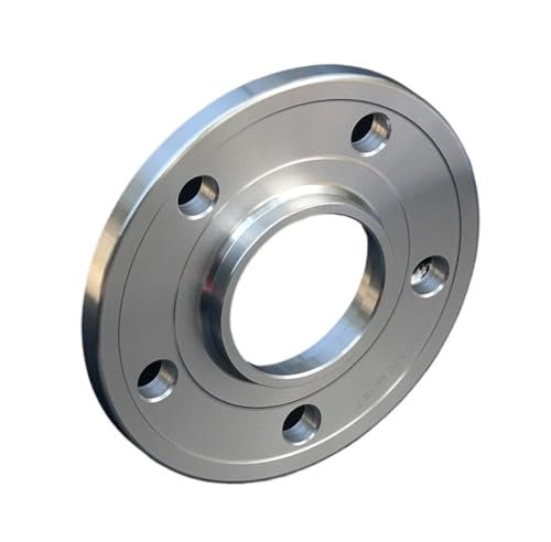Spurverbreiterung Für -E39 X5 X6 E70 E71 E72 F15 F16 F85 F86 2 Stück 12/15/20mm Spurverbreiterung Adapter Für PCD 5x120 CB 74,1mm Autos Spurverbreiterunge(2 Silver 15mm)