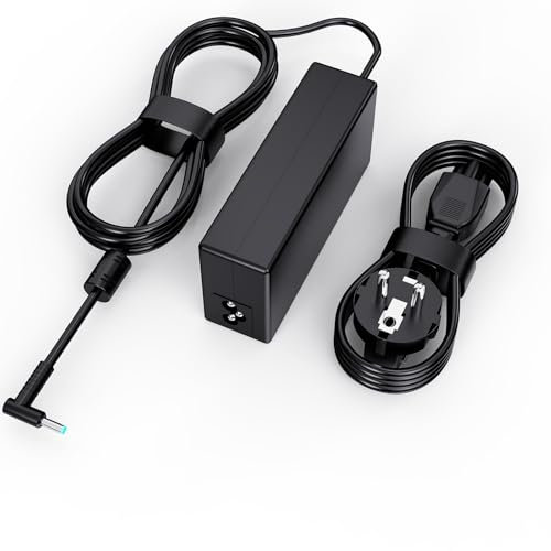 Vanzflow Chargeur Les Ordinateurs Portables 45W Compatible avec HP 15 15s 17 14 14s 255 250 240 G2 à G10 470 Probook 650 640 450 455 440 445 430 470 Elitebook 840 850 830 820 845 Adaptateur Secteur