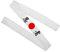 Ipetboom Japanisches Samurai Hachimaki Stirnband Verstellbar Strapazierfähigem Für Karate Und Japanische Koch-outfits Unisex Stylisches Design Weiß