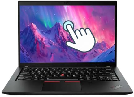 Lenovo Thinkpad T490s Touchscreen Business Laptop, 14 FHD Notebook, Intel Core i5-8365U, 16GB DDR4 RAM, 512GB SSD, Windows 11 Pro (Generalüberholt)