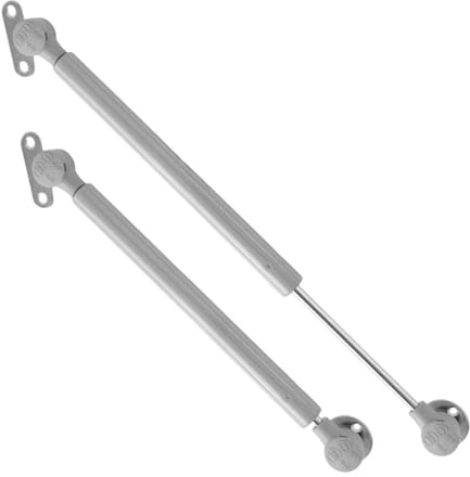 KESOTO Toy Box Hinges (2 Pack), Slow Close, Silent, Flat Lid, Toy Box Holder, Flat, Curved Lids,