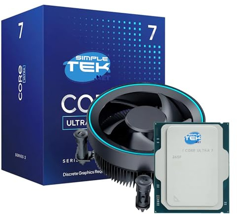 SIMPLETEK - 20-Core Processor Ultra 7 Series - Socket LGA 1851 - Up to 5.3GHz - 20 Core / 20 Thread - Boxed Version with Heatsink Included