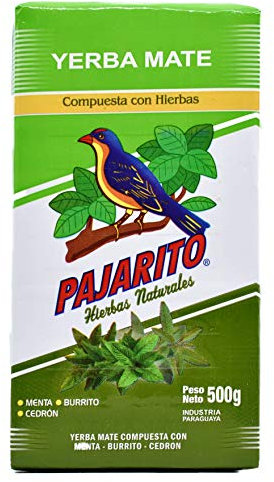 Yerba mate Pajarito Compuesta a base de hierbas 500gr