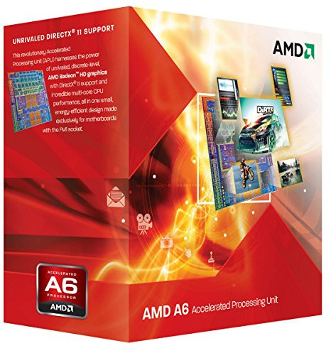 Processeur accéléré triple coeur AMD A6-3500 avec graphique dédié AMD RadeonTM HD 6530D - Socket FM1