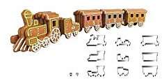Tescoma Delícia Lebkuchen-Ausstecher Zug