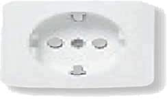 Niessen Arco - Tapa enchufe para la serie arco, tipo Schuko