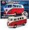 Airfix QUICKBUILD Model Car Kit - VW Camper Van Red Car Building Kit for Kids 6+, Construction Toys for Boys & Girls, No Glue Model Making - Classic Car Gifts Plastic Model Kits