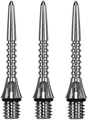TARGET Darttip Steel (3 STK.) Titanium Pro Grip Silber 26 mm