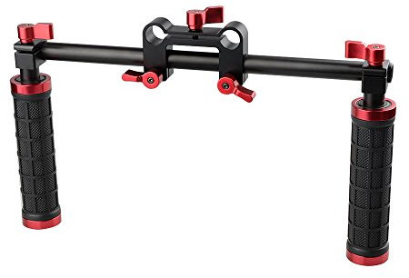 CAMVATE Kamera Handheld Grips Lenker Support Kit für DSLR Kamera Camcorder Schulter Rig
