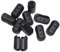 Topnisus [Pack of 10] Clip-on Ferrite Core Ring Bead Anti-interference High-frequency Filter RFI EMI Noise Suppressor Cable Clip (13mm inner diameter)