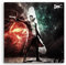 Devil May Cry Dante Leinwandbild in 60x60cm Made in Germany! Preiswerter fertig gerahmter Kunst-Druck zum Aufhängen - tolles und einzigartiges Motiv. Kein Poster oder Plakat!