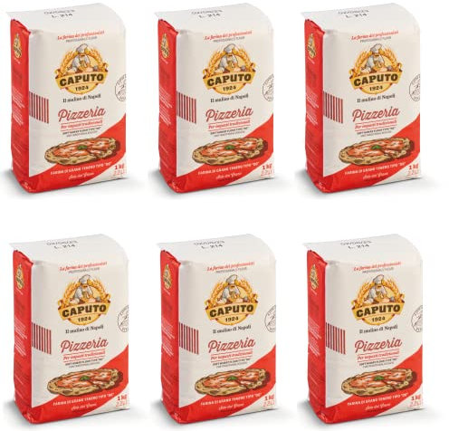 6X Farina Molino Caputo Pizzeria by Pizza Napoli Pizza Flour Pizza Flour 1kg