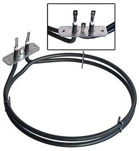 Generic 2 x Black Oven Heating Element 2100W Compatible With Logik Oven Cooker